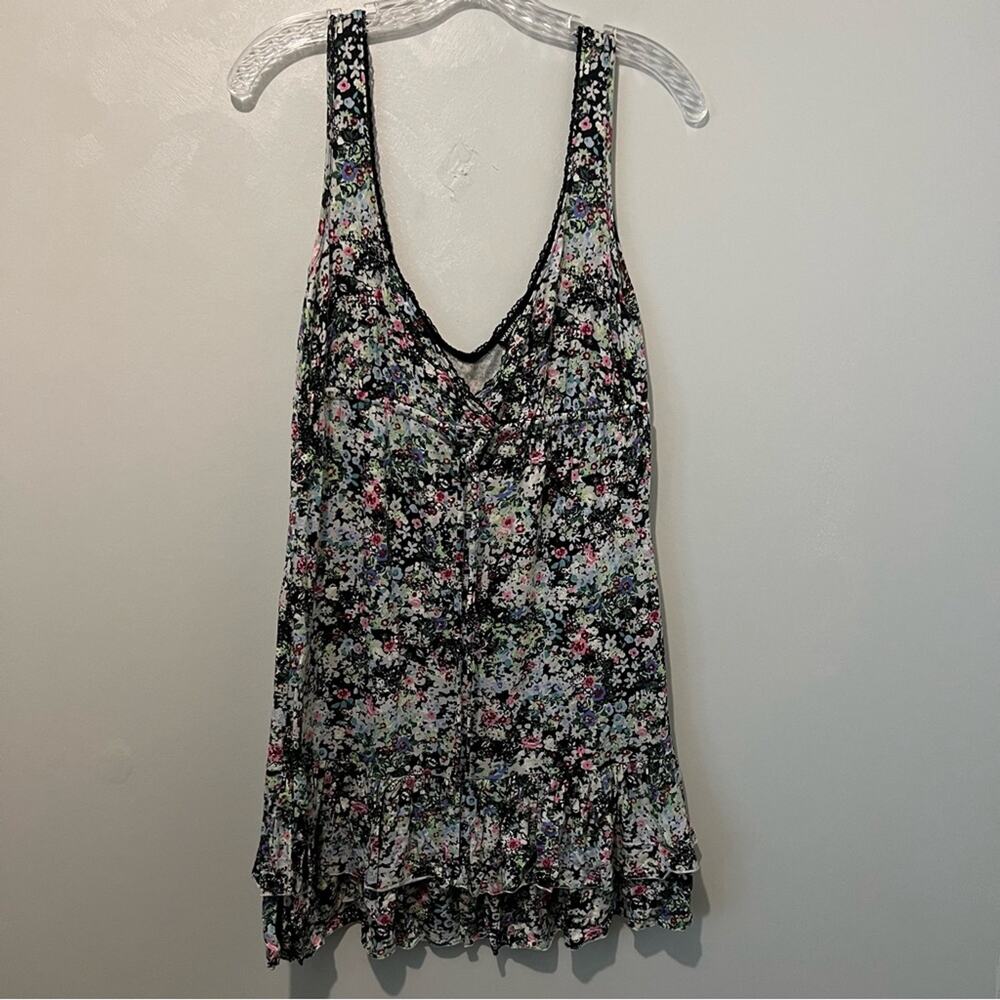 Warehouse Lace Trim Tank Dress | Women’s Size 8